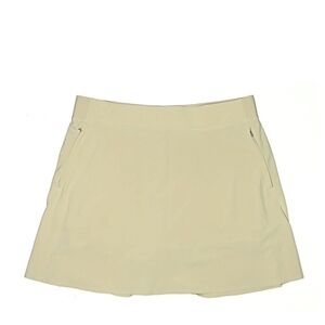 Athleta Cream Textured Skirt